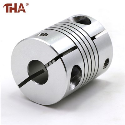 Acoplamiento de mandíbula flexible de husillo de bolas de aluminio